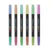 Set de Marcadores Acrílicos de Doble Punta Bicolor con Punta Suave, Apilables y Lavables, Bolígrafo de Color para Graffiti Pintado a Mano por Niños