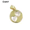 JP325 incrustaciones de oro patrón geométrico Luna estrella patrón interesante pulsera impresa pulsera cadena colgante accesorios
