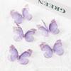 Mariposa Artificial de 5 cm Accesorios de Arreglo de Escena Mariposa 3D Calcomanías de Pared Decoración para el Hogar Manualidades Mariposas Artificiales