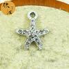 Serie Diamond Love Star DIY Accesorios de joyería coreana colgante individual estilo ins collar plateado colgante geométrico