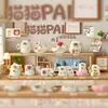 Artículo Popular de Celebridad de Internet Meow Spinner de la Fortuna y la Suerte Caja Sorpresa Figura Decorativa de Resina de Moda Gato Lindo Adorno de Escritorio para Aliviar el Estrés