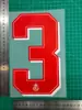 25-26 Kit Fora de Casa do Toluca Tamanho Adulto A+ Número da Camisa Letra Adesivo de Transferência Térmica Número Bola