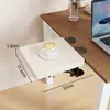 Placa de extensión de escritorio, panel de extensión de escritorio de oficina plegable y extensible, no requiere taladro, soporte para reposamuñecas, herramienta de expansión de escritorio
