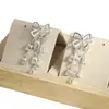 Pendientes de Borla con Lazo para Mujer, Estilo de Lujo Ligero y de Alta Gama, Pendientes Pequeños, Regalo para Novia, Nuevo Modelo 2026