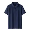 Alternativa Nido de Pájaro Camiseta de Manga Corta de Secado Rápido para Hombre Verano Camisa Polo de Negocios con Cuello Personalizado, Compra Grupal, Personalización de Nylon de Seda de Hielo