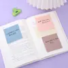 Notas Adhesivas Creativas con Fuerte Adhesión y Alto Atractivo Estético, Bloc de Notas Estilo Ins para Estudiantes, 4 Colores, Notas Adhesivas Reutilizables, Bloc de Notas Coloridos al por Mayor