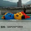 Espaço Externo para Crianças de Jardim de Infância Estrutura de Escalada Cápsula Espacial Rampa de Escalada Espessa de Plástico Interior Brinquedo de Escalada em Rocha Hemisférica