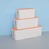 Caja de Almacenamiento de Plástico con Tapa Organizador de Escritorio para Cables de Datos de Carga Ocultos Teléfono Móvil Computadora Tableta Regleta