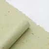 Papel de Presente Floral Verde Menta Embalagem de Presente Dia dos Namorados Papel Kraft Embalagem de Presente de Ano Novo Embalagem Floral