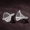 Mini funil, funil plástico pequeno para dispensar líquidos, funil de óleo, perfume, tônico, ferramenta de dispensar cosméticos