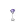 Plataforma transfronteriza, venta caliente, garra de dragón, uña de labio, acero inoxidable, hueso de la oreja, ópalo, anillo de labio para hombres y mujeres, dulce y genial joyería piercing