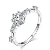 Anel de prata esterlina banhado a ouro 14K 925 com 7 pequenos diamantes quebrados, delicado, pequeno e fresco, estilo agete japonês, joia