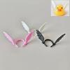 Não. 8 Acessórios de Plástico de Pato Material DIY Chapéu Balanço Cadeira de Balanço Boia Skate Decoração de Brinquedo