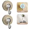 Gancho con Ventosa Adhesivo Fuerte Vacío Sin Rastro Almacenamiento Sin Perforaciones Baño Cocina Puerta Gancho para Toalla de Baño