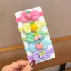 Corda de Cabelo Infantil Faixa de Cabelo Faixa de Cabelo para Meninas Corda de Cabelo Fofa Elástico de Cabelo para Meninas Acessórios de Cabelo Não Bata Anel de Toalha de Cabelo