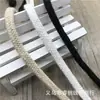 Cuerda de Algodón Trenzada de 16 Hilos de Doble Capa de 6 mm para Cintura Cuerda para Sombrero Cuerda de Cordón para Jalar Accesorios de Ropa Hechos a Mano DIY Cuerda de Hilo de Algodón