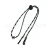 Nova Corda de Vento Ajustável para Chapéu, Cordão para Máscara, Corda para Chapéu de Pescador, Extensão Destacável Corda Universal para Chapéu