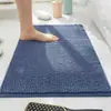 Alfombra de Piso de Chenilla de Pelo Corto Transfronteriza para Entrada, Dormitorio, Mesita de Noche, Cocina, Suave, Absorbente de Agua, Alfombra Antideslizante para Dormitorio