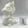 Muñeca de yeso grande resistente al vinilo, modelo blanco para colorear y pintar DIY infantil, juguete