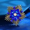 Broche Oro Antiguo Nueva Moda Europea y Americana Pin de Lujo Personalizado de Alta Gama Chaqueta de Traje Bufanda de Seda Ramillete Accesorios Atmosféricos