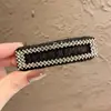 Grampo de Cabelo Elegante e Fashion de Fio com Strass Estilo Coreano, Presilha para Franja Lateral, Presilha para Franja da Testa, Pente de Cabelo, Acessório de Cabelo