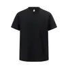 Camiseta Masculina Gola Redonda Manga Curta 270g Cor Sólida Simples Seda de Gelo Secagem Rápida Respirável Bordado Personalizado com Logo Roupa de Trabalho