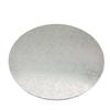 Base para pastel de tablero de densidad de oro y plata con patrón de rosa pequeña, tapete redondo para pastel, bandeja para pastel, tablero de MDF para pastel