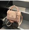 Bolso Pequeño de Alta Gama Transfronterizo para Mujer 2024 Nuevo Otoño e Invierno Bolso Bandolera Versátil Bolso Cuadrado Pequeño Súper Popular de Moda