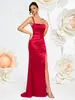 Vestido de Verão Feminino de Alta Qualidade com Suspensório Tubinho Slim Sexy para Festa Noite Amazon Cross-Border