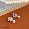 Pendientes de Perla Barroca Estilo Medieval, Pendientes de Lujo Ligero y Gama Alta, Pinzas para Orejas y Pendientes de Borla de Nicho Inspirados en el Diseño
