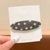 Pinza para el Cabello Melaleuca Otoño e Invierno para Mujer Lazo Estampado Leopardo Exquisita Pinza BB Accesorios para el Cabello Nuevo Estilo 2026 Pinza de Pato de Punto Versátil