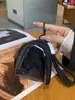 Bolsa de Monedas Transparente de Tela Popular de Moda Bolsa para Guardar Auriculares Bluetooth Mini Cartera Bolsita para Llaves Bolsa Colgante