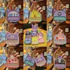 Celebridade da Internet Boneca Cartoon Multifuncional Chaveiro com Luz Piscante Calculadora Termômetro Pingente de Mochila Pequeno Presente Atacado