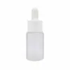 Em estoque fosco 10ml cilíndrico ombro plano fundo grosso frasco óleo essencial sub-engarrafado frasco conta-gotas essência cosmética atacado