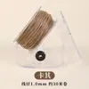 Cuerda Redonda Encerada en Caja para Manualidades Tejido a Mano Cuerda para Collar Cordón No Descolorante Cuerda de Cera para Pulsera Cadena para Colgar