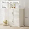 Armário de Armazenamento de Brinquedos Infantil, Estante de Armazenamento para Bebê, Armário de Armazenamento Classificado para Bebê, Mesa de Alimentação, Guarda-Roupa Integrado