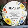 Cruz Americana Retrô Redondo Lata Alumínio Pintura Placa Bar Fazenda Campo Flores Amazon Pintura Decorativa Placa de Pendurar