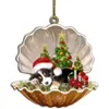 Colgante de Perro Durmiendo de Acrílico para Coche, Colgante para Árbol de Navidad, Decoración del Hogar - Nuevo Producto Transfronterizo
