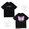 Camiseta de Comércio Exterior Sad Girlz Borboleta Preta Camiseta Sad Girlz Camiseta Borboleta Preta Sad Girlz