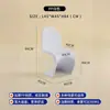 Cadeira de Jantar Moderna Nórdica para Uso Doméstico, Cadeira Minimalista para Discussões, Cadeira Tendência com Encosto de Plástico, Cadeira Pan Dong, Banqueta de Maquiagem