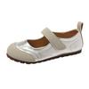 Popular Retro Single Shoes Feminino All-match 2025 Primavera Novo Casual Macio-solado Leve Raso Flat Mary Jane Sapatos