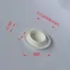 Moldeo por Inyección Procesamiento Personalizado Blanco Plástico Tapón para Agujero Tapón de Hebilla Tapón para Agujero Muebles Cubierta Decorativa Tapón Cubierta de Tapón de Plástico