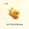 Lindo Dragón de Leche Pequeño de Color Sólido Tridimensional Resina Pequeño Dinosaurio DIY Joyería Llavero Colgante Adornos de Escritorio para Coche