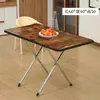 Mesa Plegable Mesa de Comedor Mesa de Comedor para el Hogar Mesa de Comedor y Sillas para Apartamento Pequeño Mesa para Puesto Exterior Mesa Sencilla para Habitación de Alquiler
