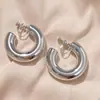 Estilo metal retrô C grosso sem furo para orelha clipe de orelha feminino Amazon anel exagerado tarracha de orelha brinco simples moda