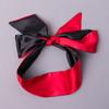 Venta al por mayor de fábrica accesorios de escenario tela satinada antifaz para ojos adulto negro negro rojo antifaz sexy antifaz venta al por mayor