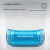 Cadeira de Escritório Ergonômica Cinza Sombra Tela Cadeira de Computador Com Suporte Lombar Ajustável Almofada do Assento de Esponja Cadeira de Mesa Reclinável de 135 Graus Para Casa Jogos Trabalho