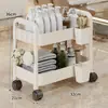 Carro Especializado para Salones de Belleza, Gabinete de Herramientas para Permanente y Tinte de Salón de Peluquería, Estante de Almacenamiento de Instrumentos de Mano de Alta Gama, Estante de Almacenamiento para Pestañas