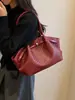 Bolso vintage de gran capacidad para debajo del brazo para mujer, nuevo bolso de hombro plisado tipo nube de moda 2026, bolso tote casual para el día a día