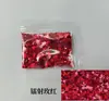 Polvo de Glitter Láser Mezclado Grueso y Fino Popular Transfronterizo Material de Hoja de Glitter para Cara Maquillaje de Ojos Manicura DIY Venta al por Mayor